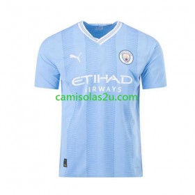 Camisolas de futebol Manchester City Equipamento Principal 2023/24 Manga Curta